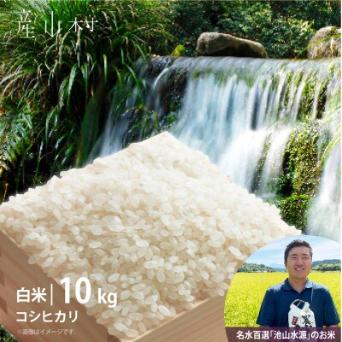池山水源の水で育てたコシヒカリ10キロ