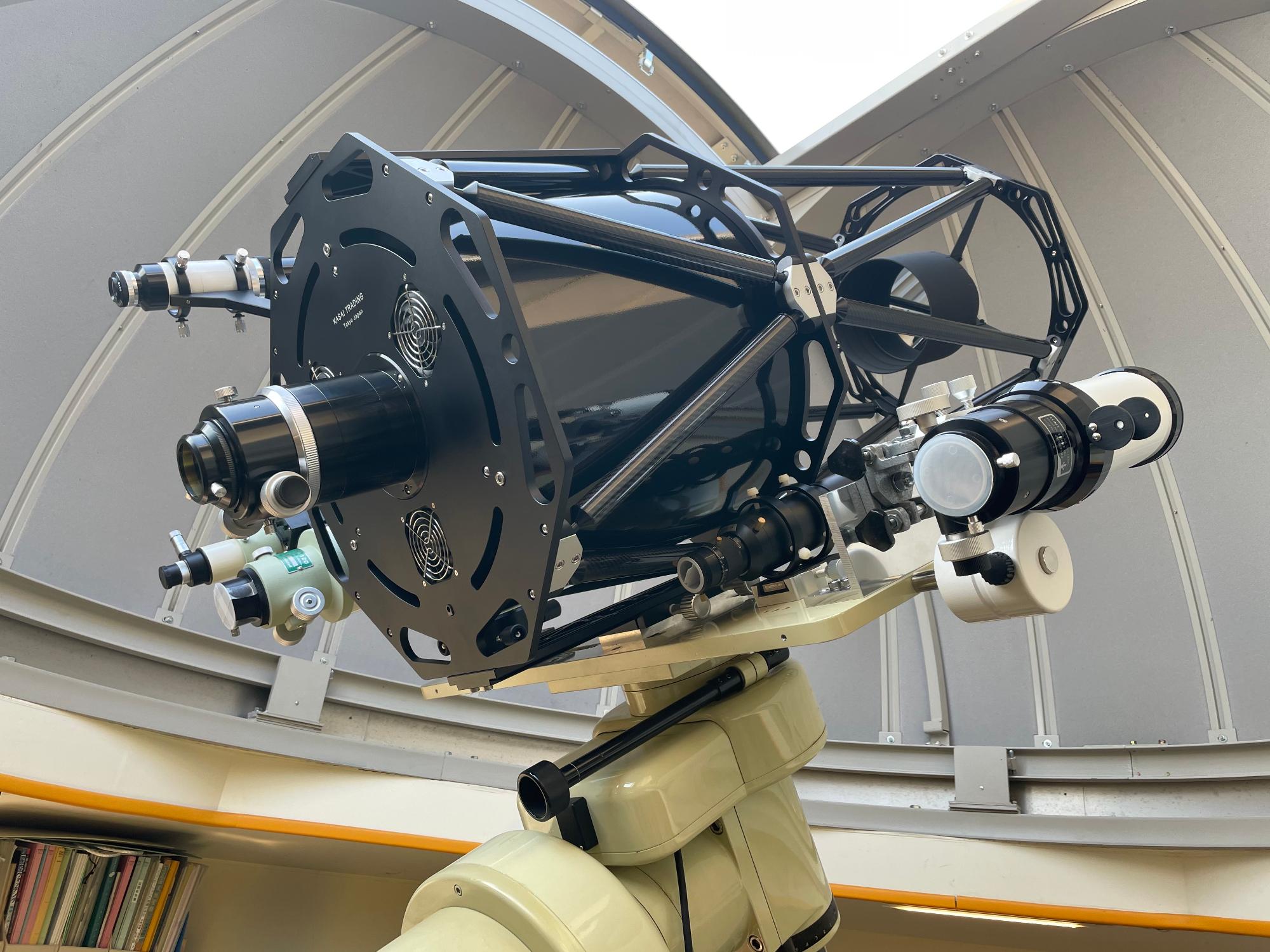 うぶやま天文台の天体望遠鏡